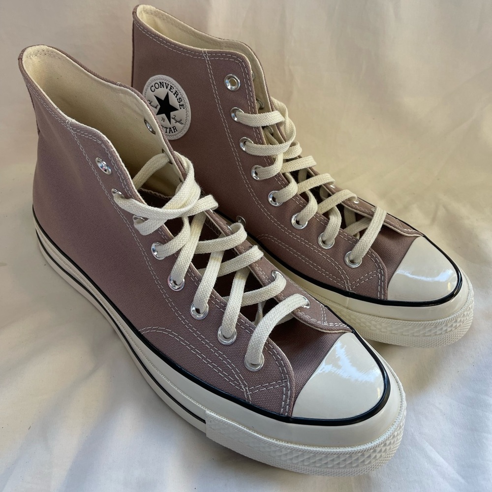 Converse Chuck 70 High Top Mauve Pink Canvas Sneakers NEW